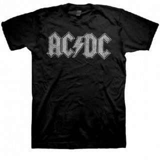 AC/DC White Logo, Tシャツ