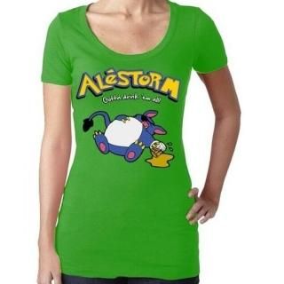 ALESTORM Drink em All, レディースTシャツ
