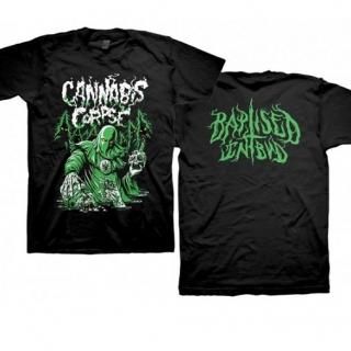 CANNABIS CORPSE Baptized in Bud, Tシャツ