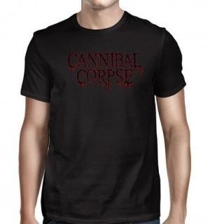 CANNIBAL CORPSE Blk Red Logo 2016 Tour Dates, T