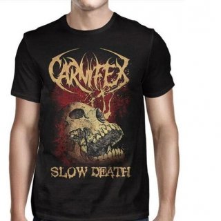 CARNIFEX Slow Death Skull, Tシャツ