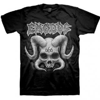 EXODUS Horned Skull, T