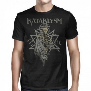 KATAKLYSM Skeleton Tribal Pentagram, Tシャツ