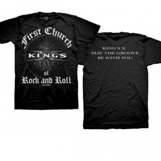 KINGS X First Church Of Rock and Roll, Tシャツ