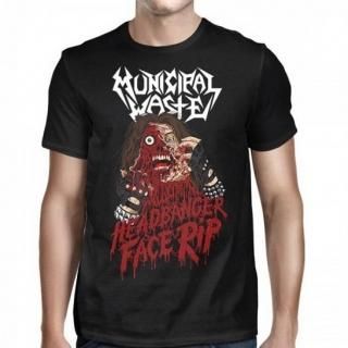 MUNICIPAL WASTE Headbanger Face Rip, T