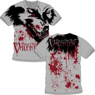 BULLET FOR MY VALENTINE Werewolf AO, Tシャツ