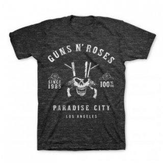GUNS N' ROSES Skeleton L.A. Label, Tシャツ