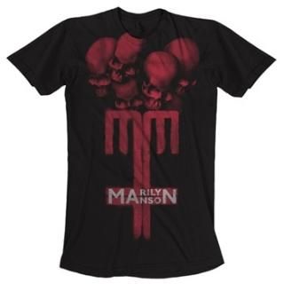 MARILYN MANSON Skull Cross, Tシャツ