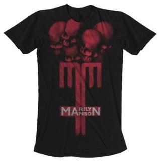 MARILYN MANSON Skull Cross, T