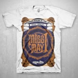 MISS MAY I Metal Crest, Tシャツ