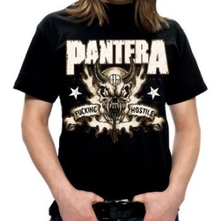 PANTERA Hostile Skull, Tシャツ