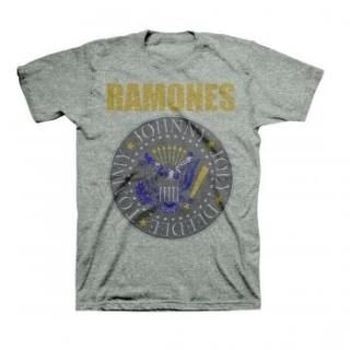 RAMONES Yellow And Blue Seal, Tシャツ