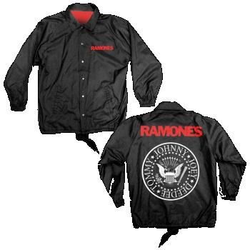 RAMONES Seal, コーチジャケット   メタルTシャツ専門店METAL LIFE