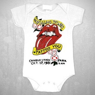 THE ROLLING STONES Tattoo You Romper, ベビー服