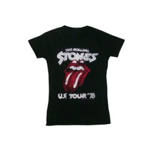 THE ROLLING STONES Us Tour 78, レディースTシャツ