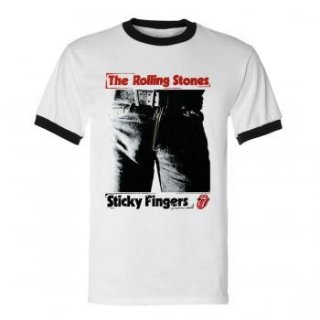THE ROLLING STONES Sticky Fingers Ringer, Tシャツ