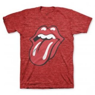 THE ROLLING STONES Red Tongue Red Triblend, Tシャツ