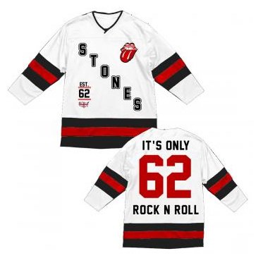 THE ROLLING STONES Stacked Logo, ホッケージャージ - メタルTシャツ