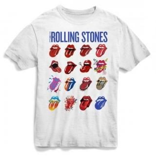 THE ROLLING STONES Evolution Blue And Lonesome White, Tシャツ