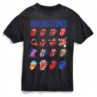 THE ROLLING STONES Evolution Blue And Lonesome Black, Tシャツ