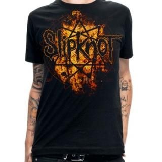 SLIPKNOT Radio Fires Logo, T