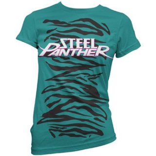 STEEL PANTHER Zebra, レディースTシャツ