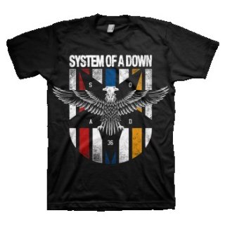 SYSTEM OF A DOWN Eagle Colors, Tシャツ