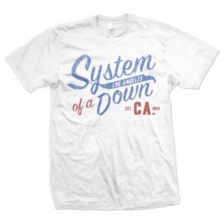 SYSTEM OF A DOWN Script Ca Col, Tシャツ