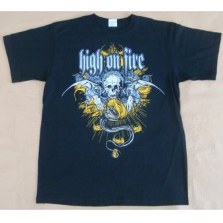 HIGH ON FIRE Crest, Tシャツ