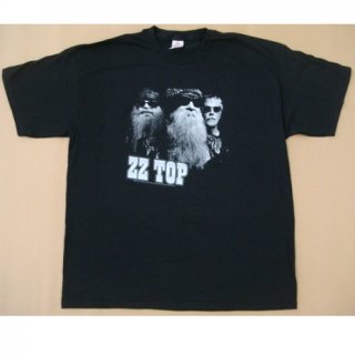ZZ TOP Black Photo, Tシャツ