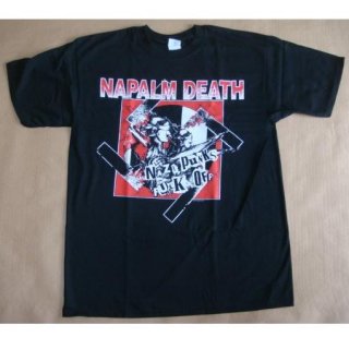 NAPALM DEATH Nazi Punks Fuck Off, Tシャツ
