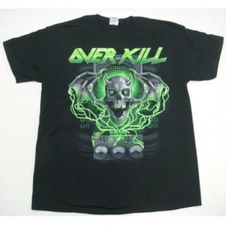80sビンテージOVERKILLオーヴァーキル シングルステッチTシャツ