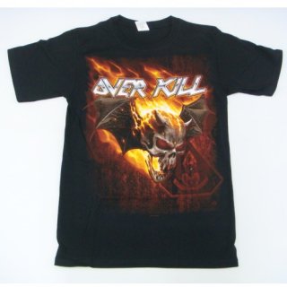 OVERKILL Bat Skull Of Fire, Tシャツ