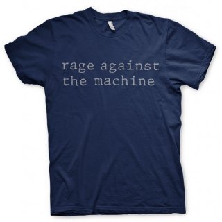 RAGE AGAINST THE MACHINE Original Logo Navy, Tシャツ