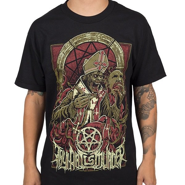 THY ART IS MURDER Evil Pope, Tシャツ - メタルTシャツ専門店METAL-LIFE(メタルライフ)