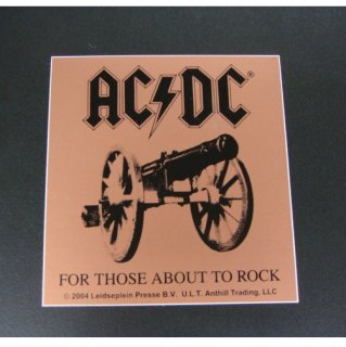 AC/DC For Those About To Rock, ステッカー