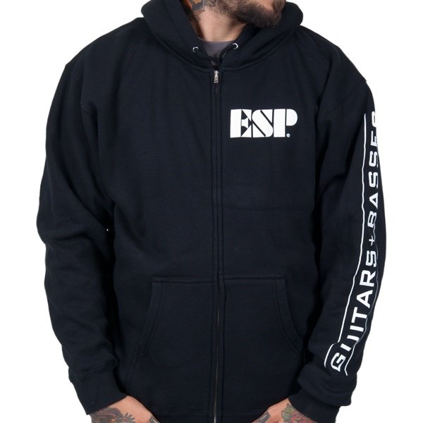 ESP GUITARS Logo, Zip-Upパーカー - メタルTシャツ専門店METAL-LIFE