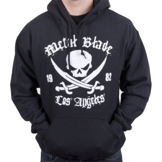 METAL BLADE RECORDS Pirate Logo White on Black, パーカー