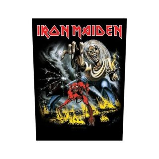 IRON MAIDEN Number of the Beast, バックパッチ