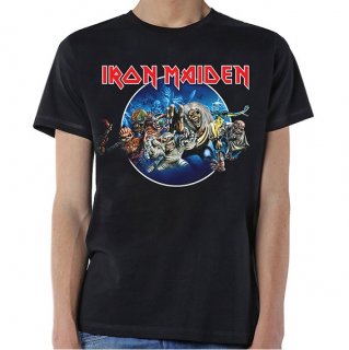IRON MAIDEN Wasted Years Circle, T