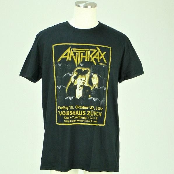 ANTHRAX AMONG THE LIVING Tシャツ Mサイズ 新品 Vintage anthrax t shirt among the living world phase 1 black