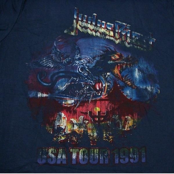 JUDAS PRIEST Painkiller US Tour 91, Tシャツ - メタルTシャツ