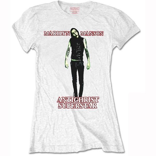 MARILYN MANSON Antichrist, レディースTシャツ - メタルTシャツ専門店