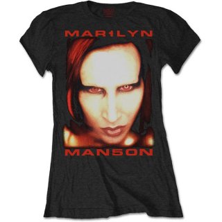 MARILYN MANSON Bigger Than Satan, レディースTシャツ