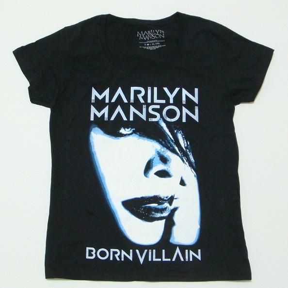 MARILYN MANSON Born Villain, レディースTシャツ - メタルT