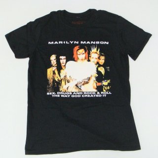 MARILYN MANSON Rock Is Dead 1999 Tour With Back Printing, Tシャツ