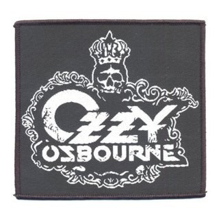 OZZY OSBOURNE Crest Logo, パッチ