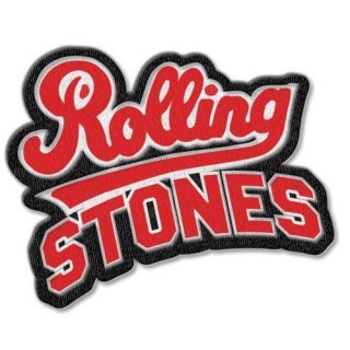 THE ROLLING STONES Team Logo With Iron On Finish, パッチ