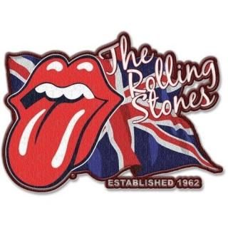 THE ROLLING STONES Lick The Flag With Iron On Finish, ѥå