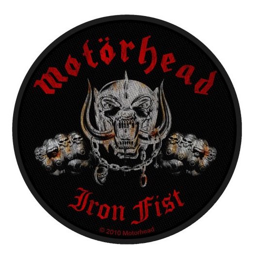 MOTORHEAD Iron Fist/Skull, パッチ - メタルTシャツ専門店METAL-LIFE